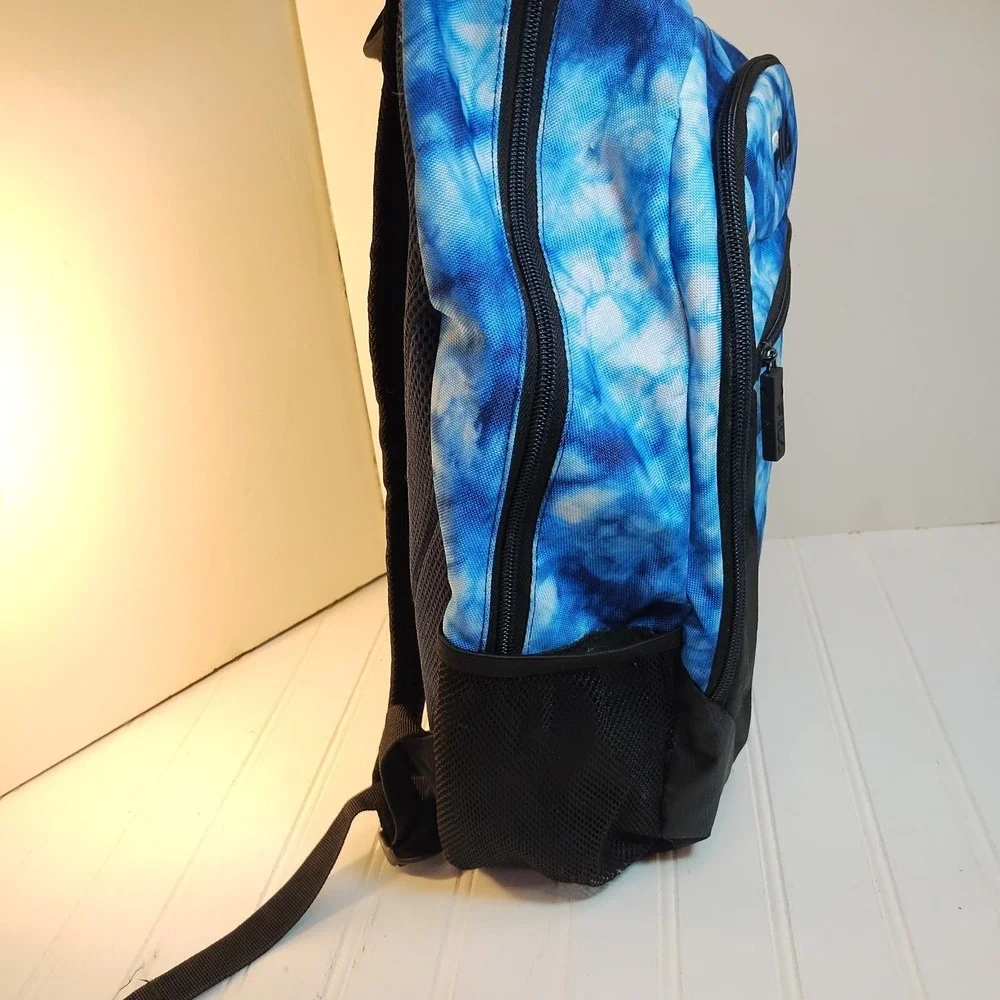 FILA Argus 4‎ Blue Tie Dye Laptop Backpack Tech Travel Bag